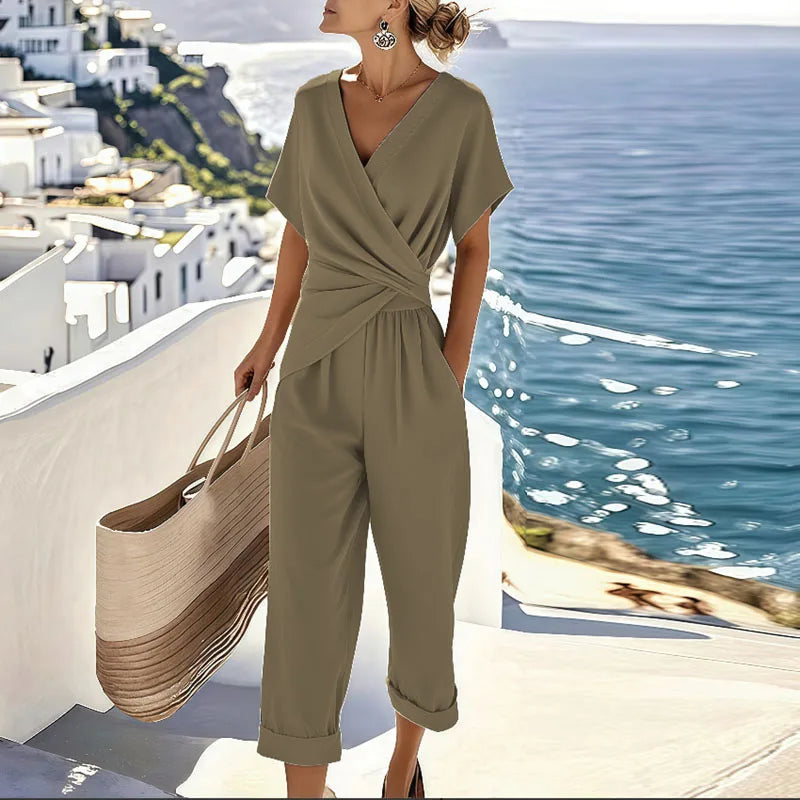 Kira Two-Piece Set | Elegant Wrap-Front Design 2