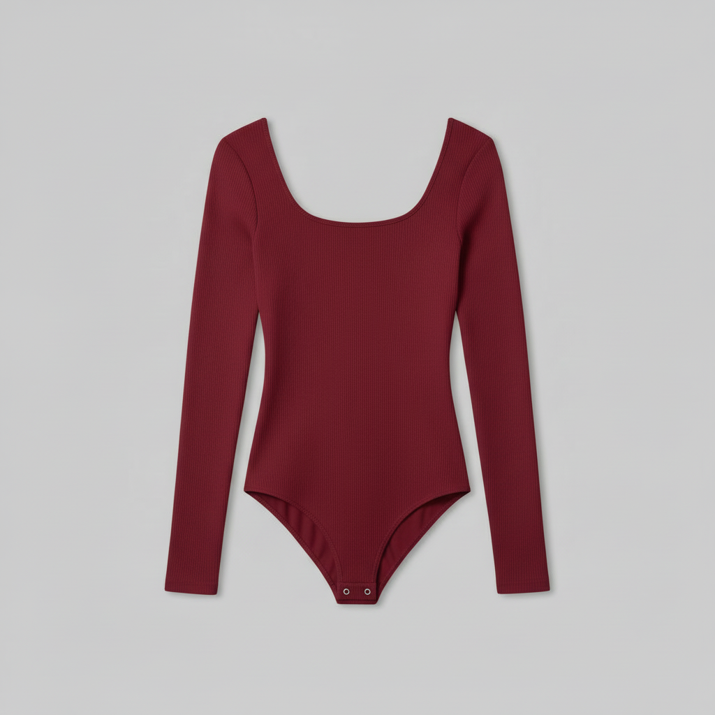 Sleek Long Sleeve Thong Bodysuit | Women's Fashion