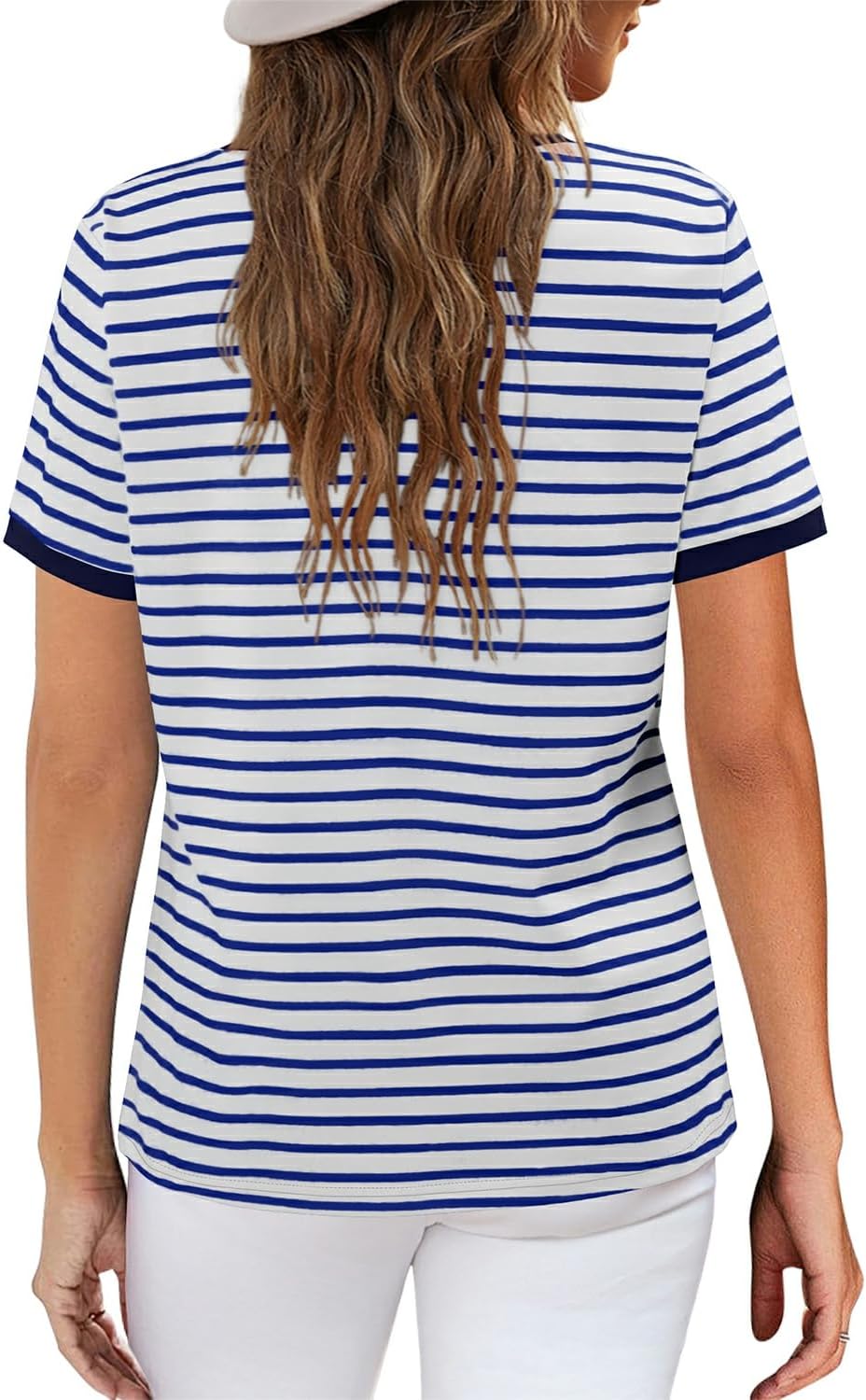 Sofia Women's T Shirt | Lightweight Oversized Casual Top with 3/4 Sleeves 3