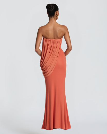 Vera Maxi Dress | Soft Modal Jersey, Strapless Wedding Guest Dress