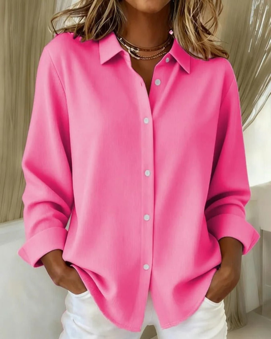 Aelene White Blouse | Lightweight, Relaxed Fit, Plus Size Available