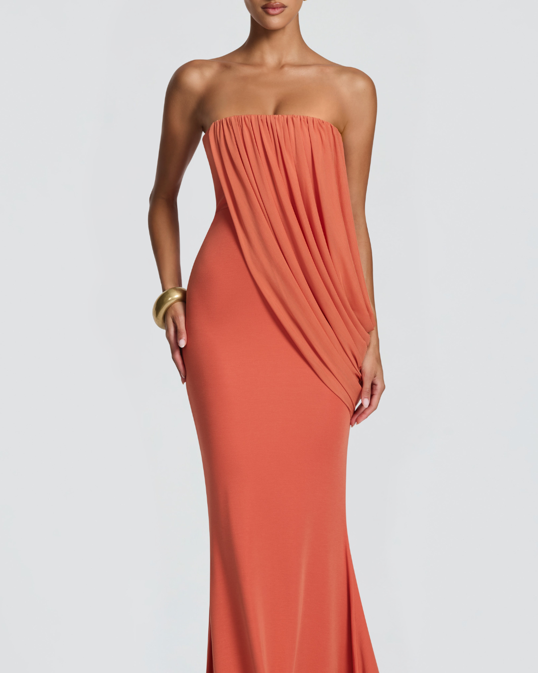 Vera Maxi Dress | Soft Modal Jersey, Strapless Wedding Guest Dress