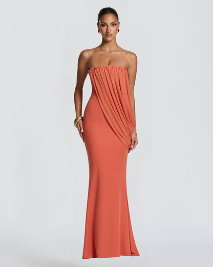 Vera Maxi Dress | Soft Modal Jersey, Strapless Wedding Guest Dress