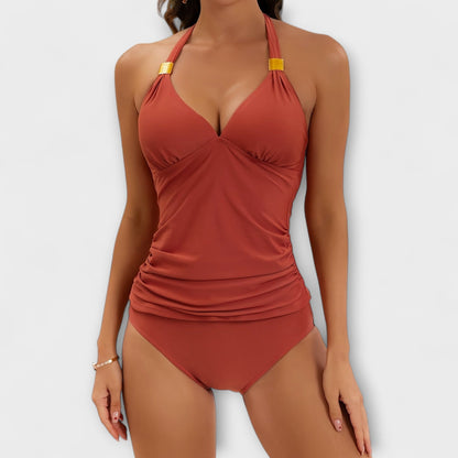 Adele Swimsuit | Halter Neck, Comfortable Two-Piece Design 9