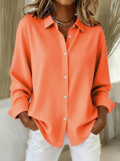 Aelene White Blouse | Lightweight, Relaxed Fit, Plus Size Available 3