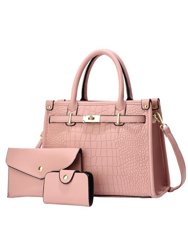 Alera Crossbody Handbag | Crocodile Embossed, Spacious Design 5
