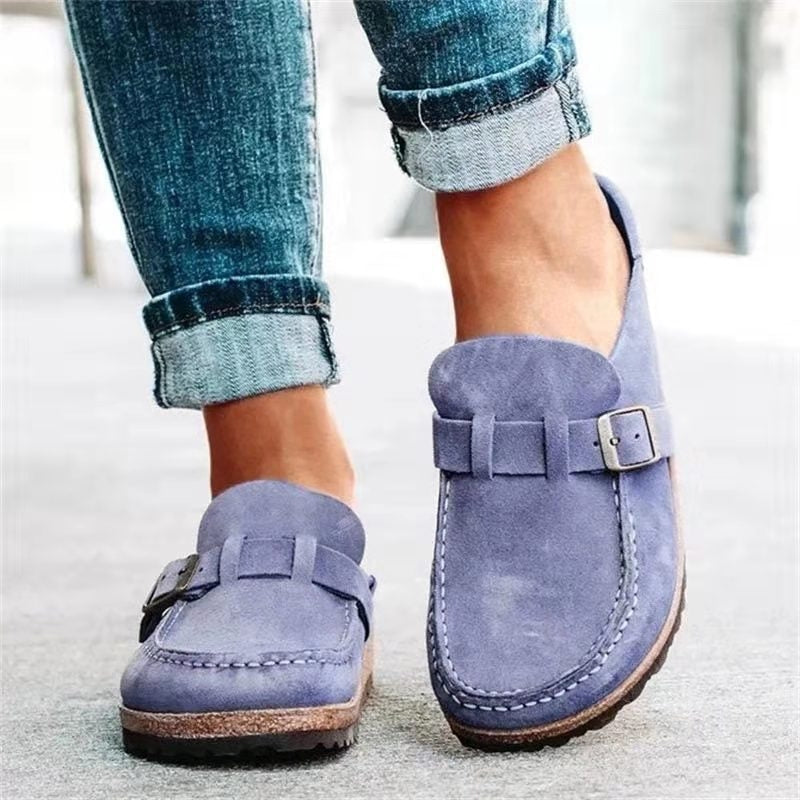 Bello Slip-On Loafers | Soft Suede, Adjustable Buckle 4
