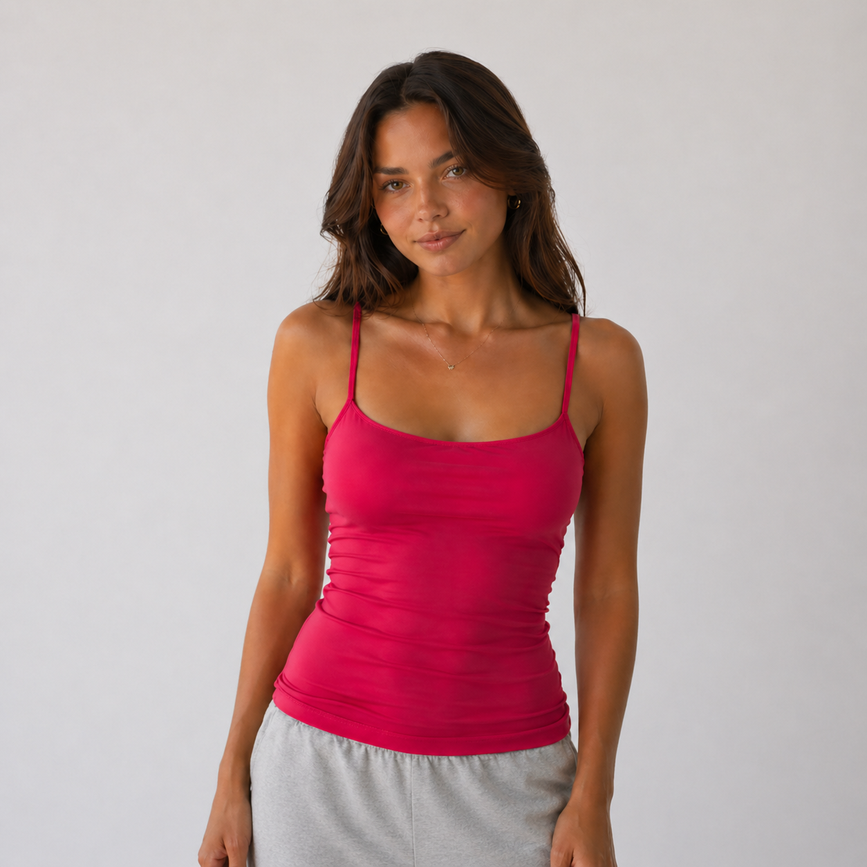 Breezy Cami Top | Smooth, Stretchy Fabric, Adjustable Straps