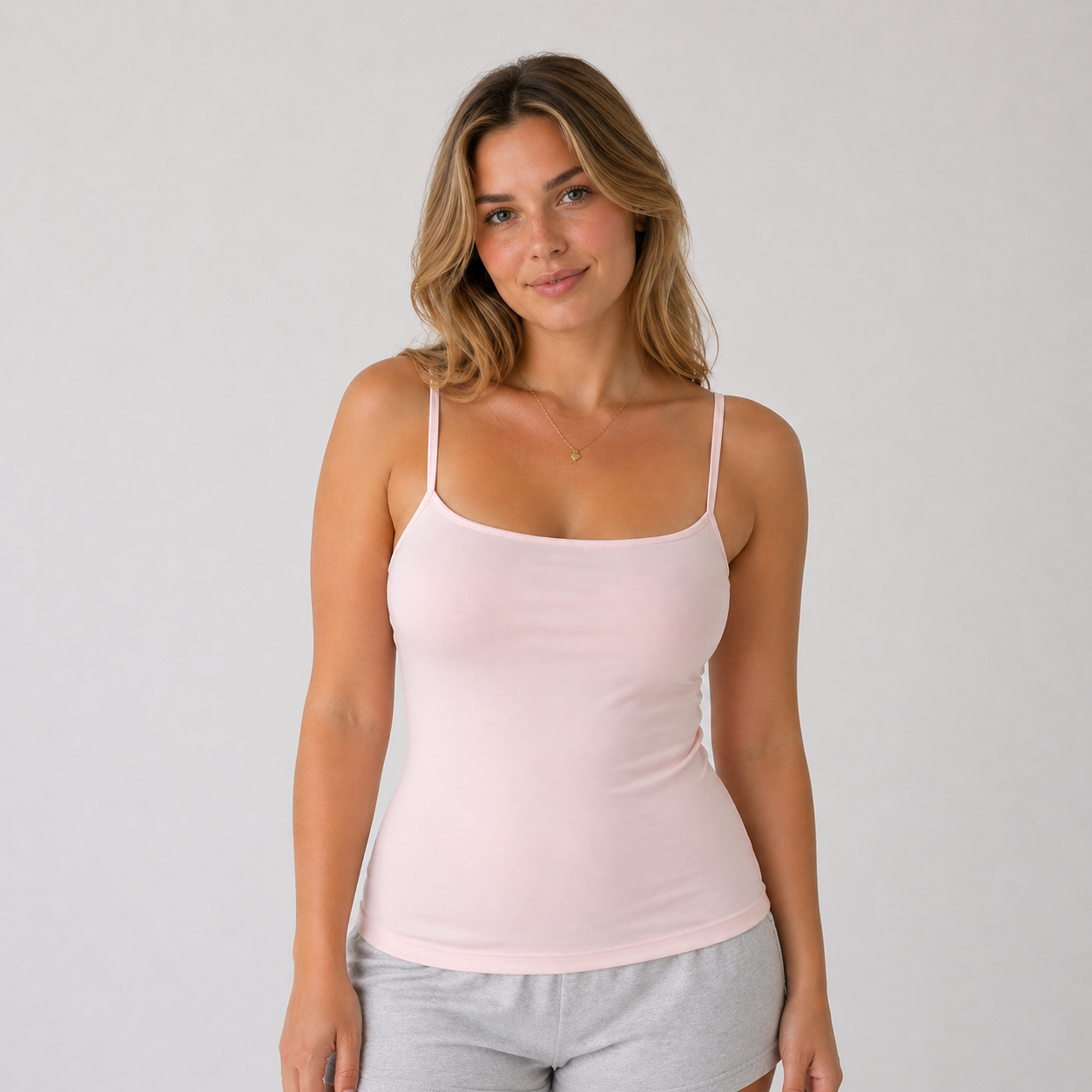 Breezy Cami Top | Smooth, Stretchy Fabric, Adjustable Straps