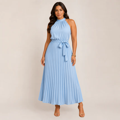 Brittany Maxi Dress | Flowy White Sleeveless Cami for Women