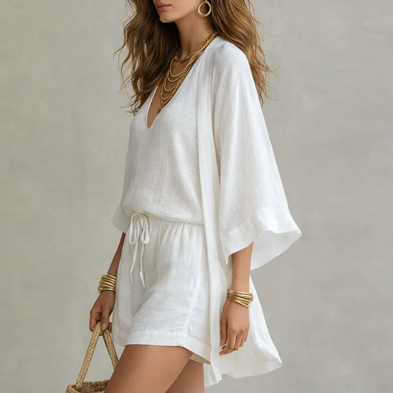 Cleo Linen Co-ord Set | Lightweight, Relaxed Fit 1