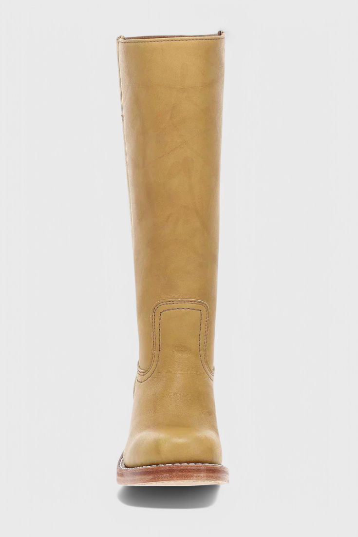 Cleo Tall Boots | PU Leather, Cushioned Insole 8