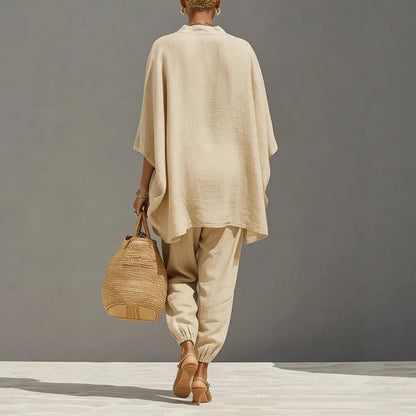 Cora Linen Matching Set | Lightweight, Breathable Fabric 2