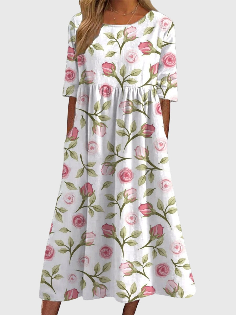 Dazzle Midi Dress | Flattering Wrap Design 7