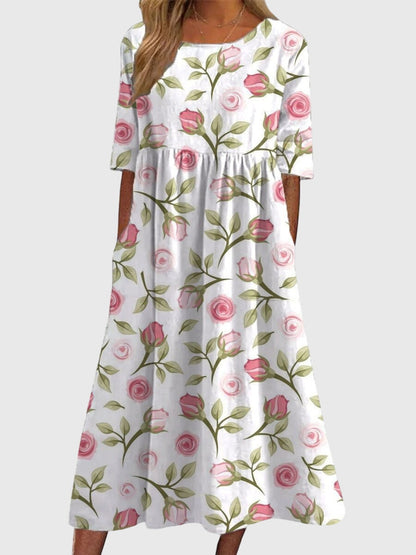 Dazzle Midi Dress | Flattering Wrap Design 7