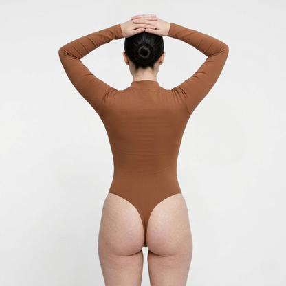 Diva Shapewear Bodysuit | High-Stretch, Adjustable Deep V Neckline