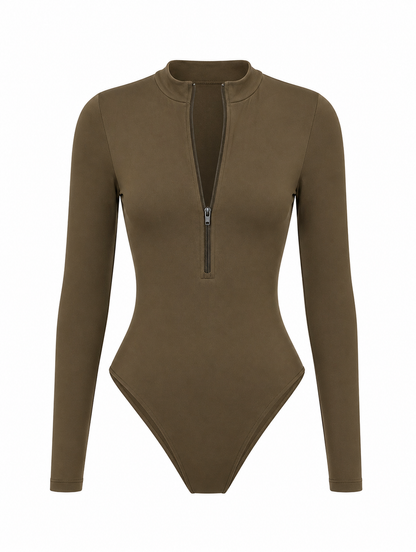 Diva Shapewear Bodysuit | High-Stretch, Adjustable Deep V Neckline