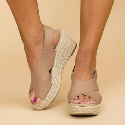 Elara Wedge Sandals | Orthopedic Comfort, Stylish Design 0