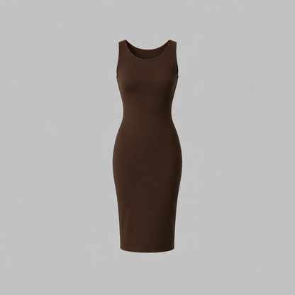 Sleeveless Shapewear Maxi Dress | Women's Summer Dresses