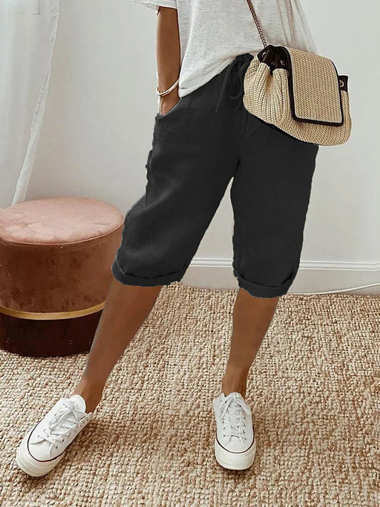 Elysia Cotton Pants | Relaxed Fit, Lightweight 0