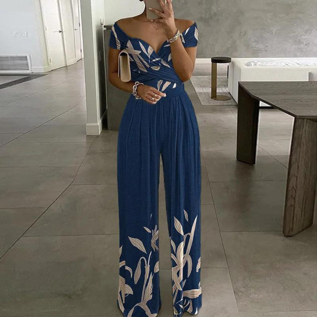 Elysian Wide-Leg Jumpsuit | Chic Summer Style 0