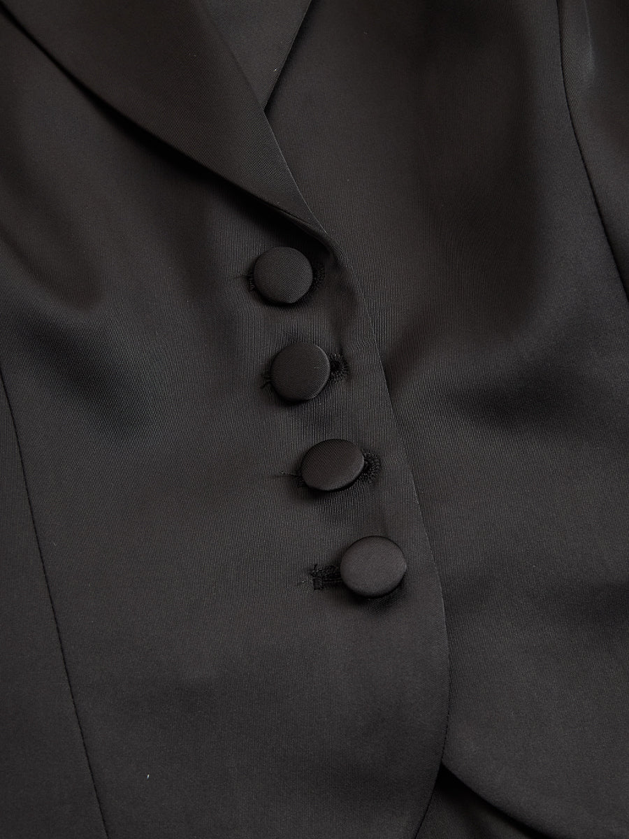 Elysian Women's Gown | Satin Lace, Three-Piece Formal Evening Dress 7