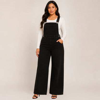 Evelyn Black Jumpsuit | Wide Leg, Effortless Summer Style for Women
