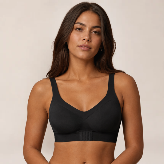 Felicity Wireless Bra | Seamless Push-Up Posture corrector Bra , No Underwire with Cross Back Support