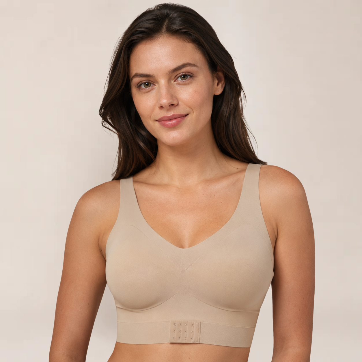 Felicity Wireless Bra | Seamless Push-Up Posture corrector Bra , No Underwire with Cross Back Support
