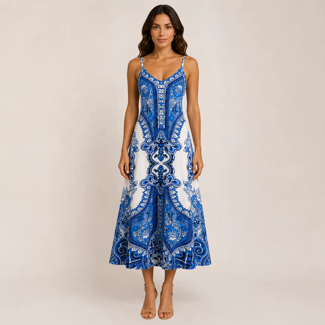 Jazzy Maxi Dress | Flowy A-Line, Lightweight Summer Dress for Wedding Guests