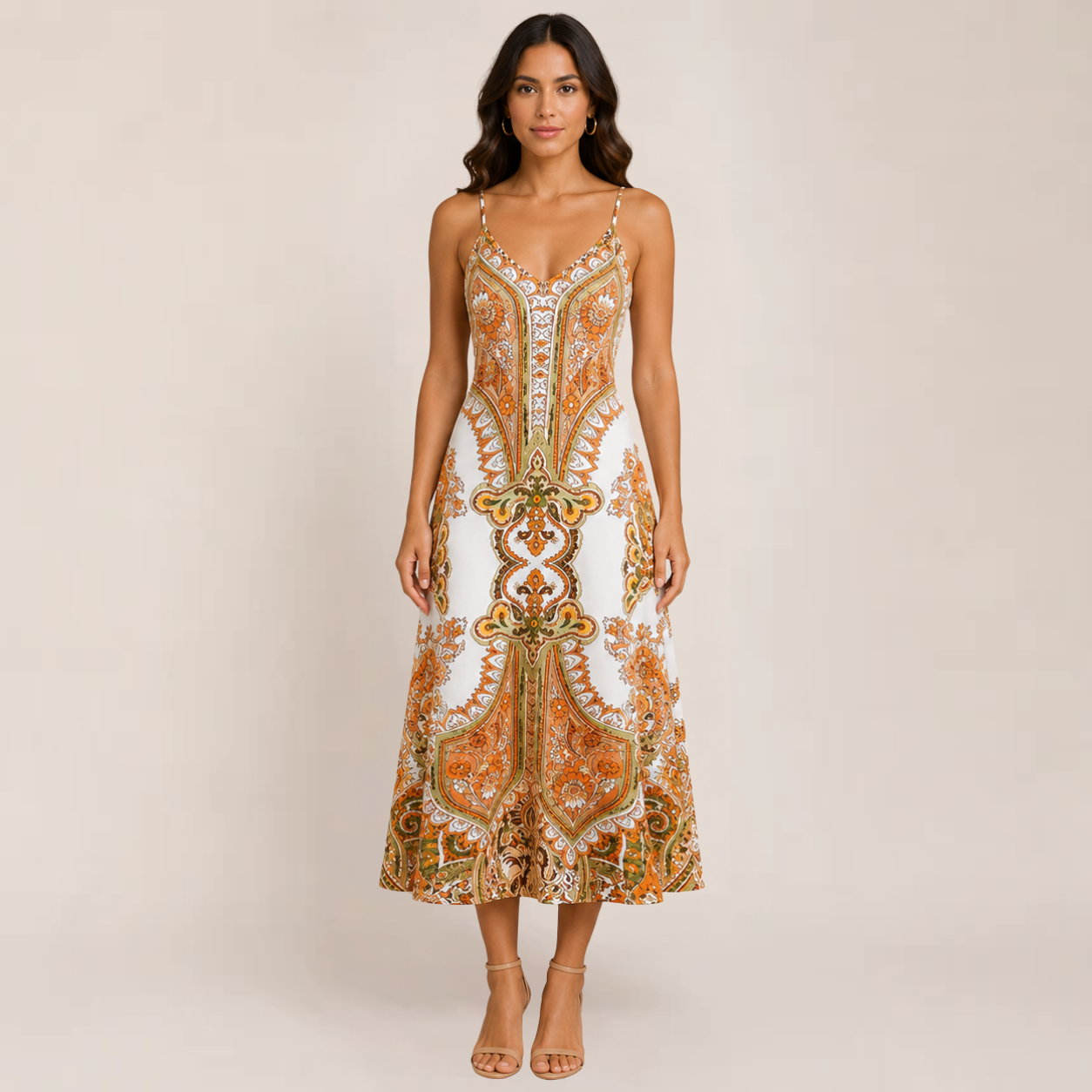 Jazzy Maxi Dress | Flowy A-Line, Lightweight Summer Dress for Wedding Guests