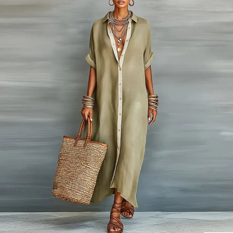 Gina Linen Sundress | Lightweight, Relaxed Fit 0