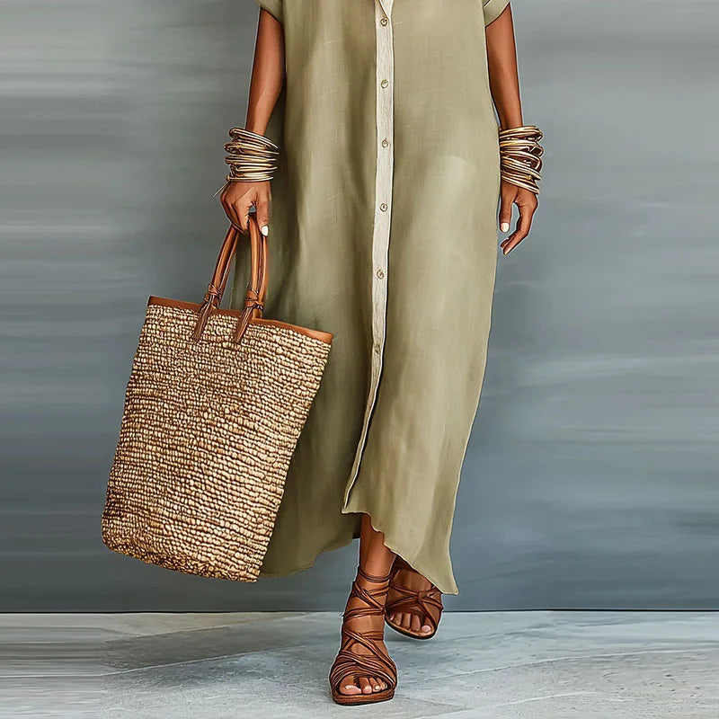 Gina Linen Sundress | Lightweight, Relaxed Fit 3