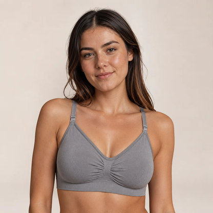 Haven Nursing Bra | Hands-Free Pumping, Seamless Comfort for Maternity