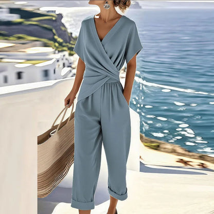 Kira Two-Piece Set | Elegant Wrap-Front Design 1