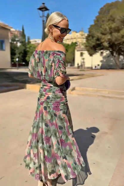 Livia Maxi Dress | Elegant V-Neck, Fluid Fabric, Plus Size Available 6