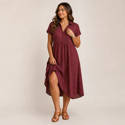 Mara Sundress | Loose-Fit V-Neck Summer Dress, Available in Plus Sizes