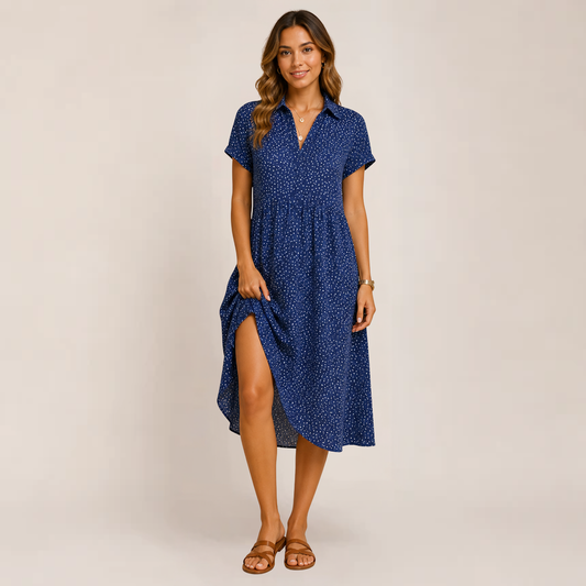 Mara Sundress | Loose-Fit V-Neck Summer Dress, Available in Plus Sizes