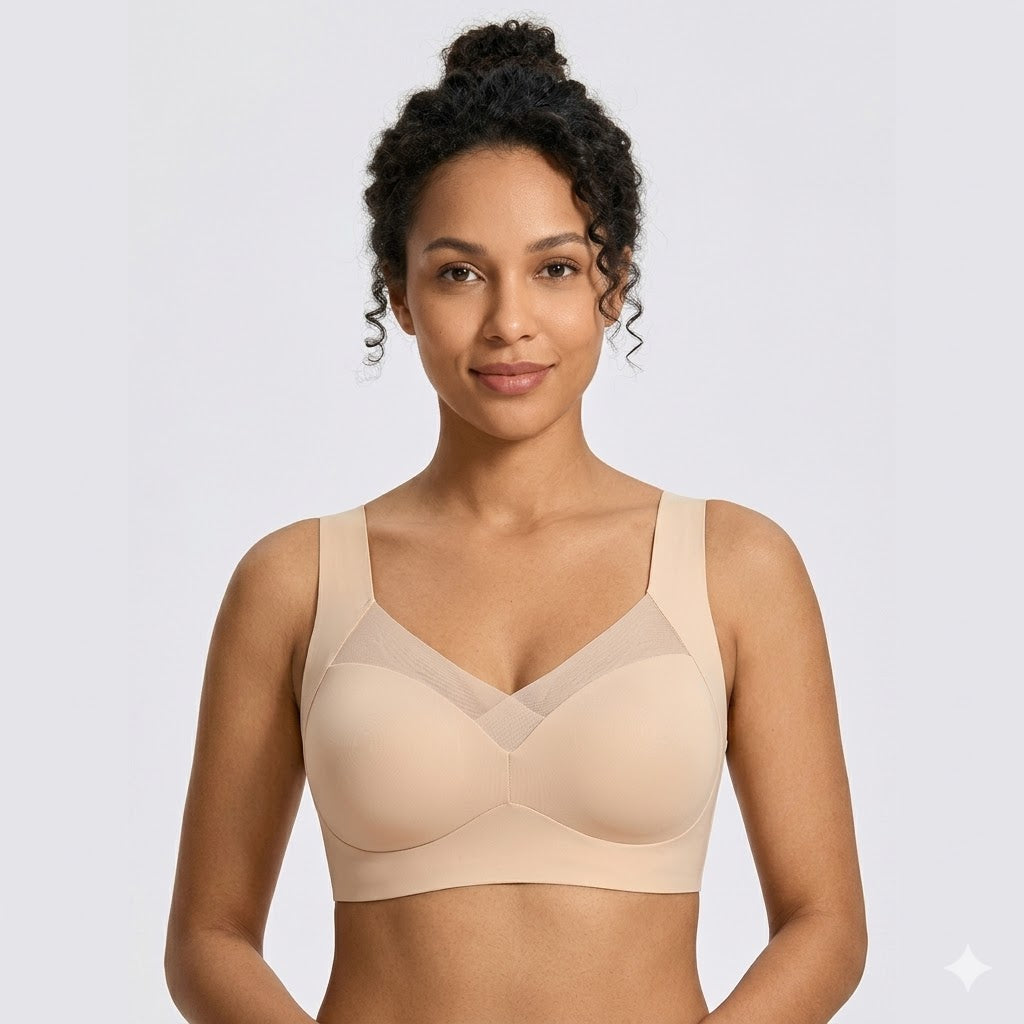 Luna Lace Sport Bras | Plus Size, Wireless Comfort, Soft Fabric