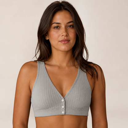 Pura Nursing Bra | Soft Cotton, Plus Size Breastfeeding Bra
