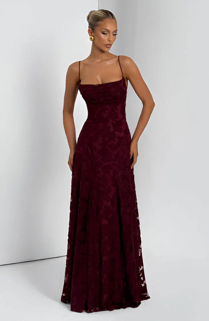 Luna Summer Dress | Floral Patterns, Elegant Design for Wedding Guests 4