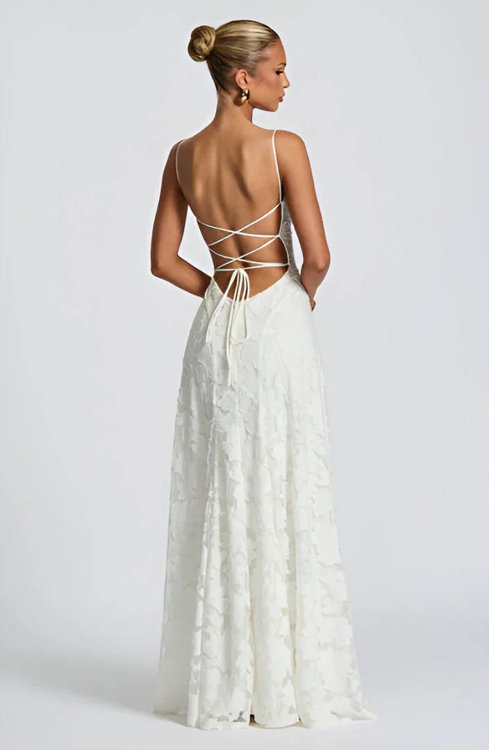 Luna Summer Dress | Floral Patterns, Elegant Design for Wedding Guests 8