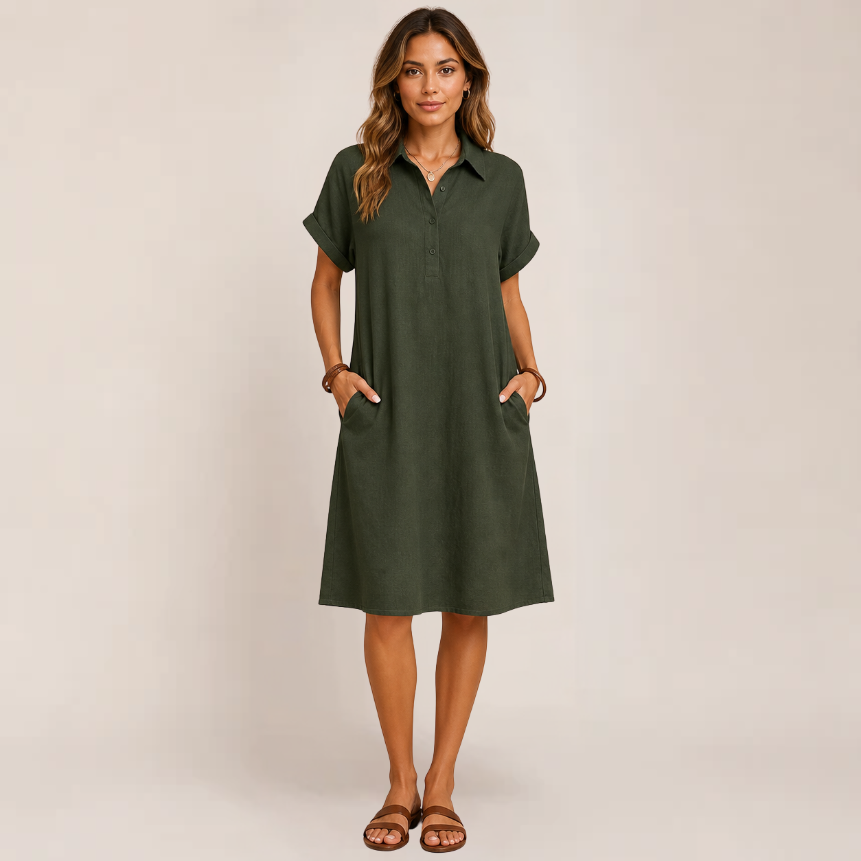 Maren Summer Sundress | Relaxed Fit, Short Sleeve, Flowy