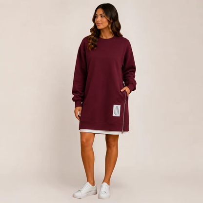 Mela Womens Dress | Oversized Relaxed Fit, Versatile Casual Style