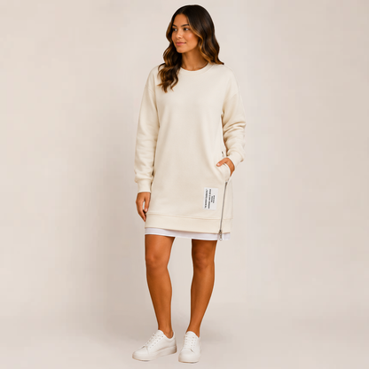 Mela Womens Dress | Oversized Relaxed Fit, Versatile Casual Style
