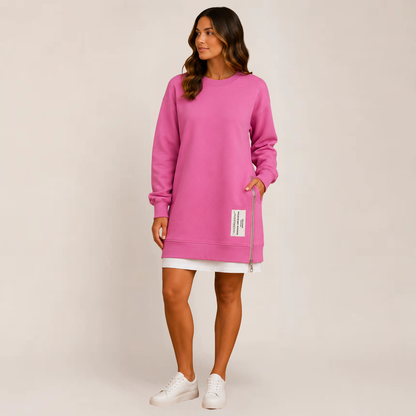 Mela Womens Dress | Oversized Relaxed Fit, Versatile Casual Style