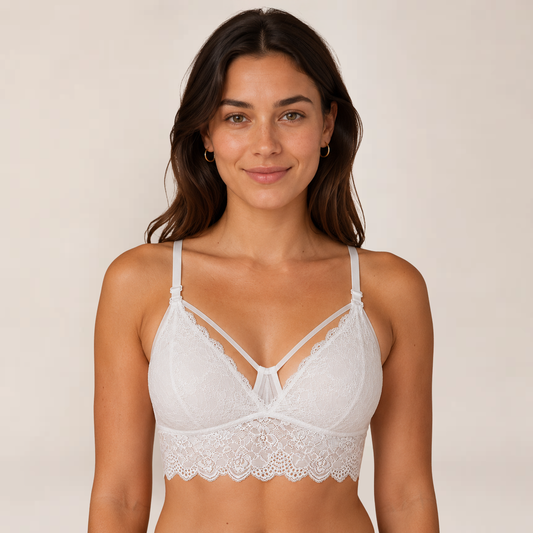 Mira Nursing Bra | Lace Trim, Comfortable Fit for Breastfeeding