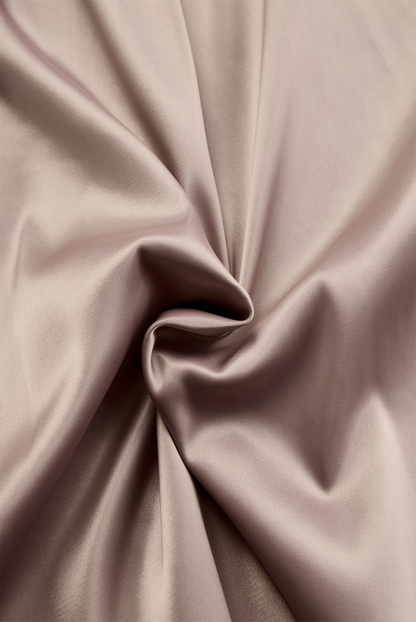 Mira Evening Gown | Champagne Satin, One-Shoulder Design 2
