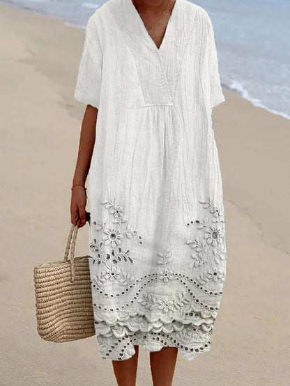 Mira Summer Dress | Lightweight Cotton Blend 0