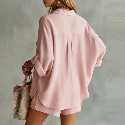 Olivia Summer Linen Set | Lightweight, Breathable Comfort 1